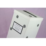 Flower Design Wedding Post Box